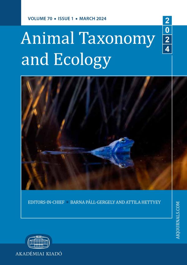 Animal Taxonomy and Ecology cover